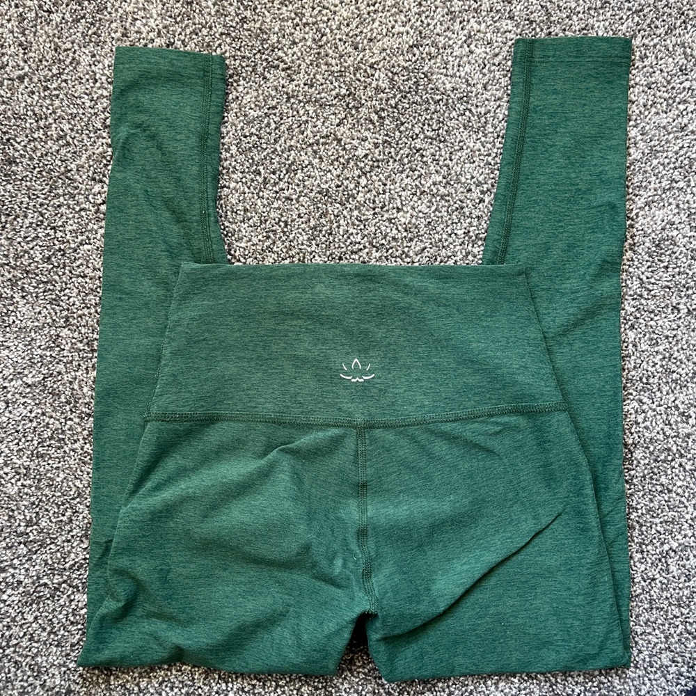 Beyond Yoga SpaceDye Green Leggings